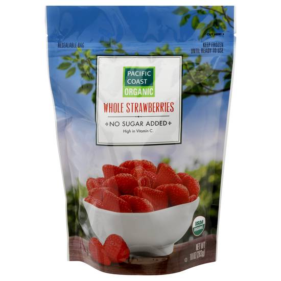 Pacific Coast Organic Whole Strawberries