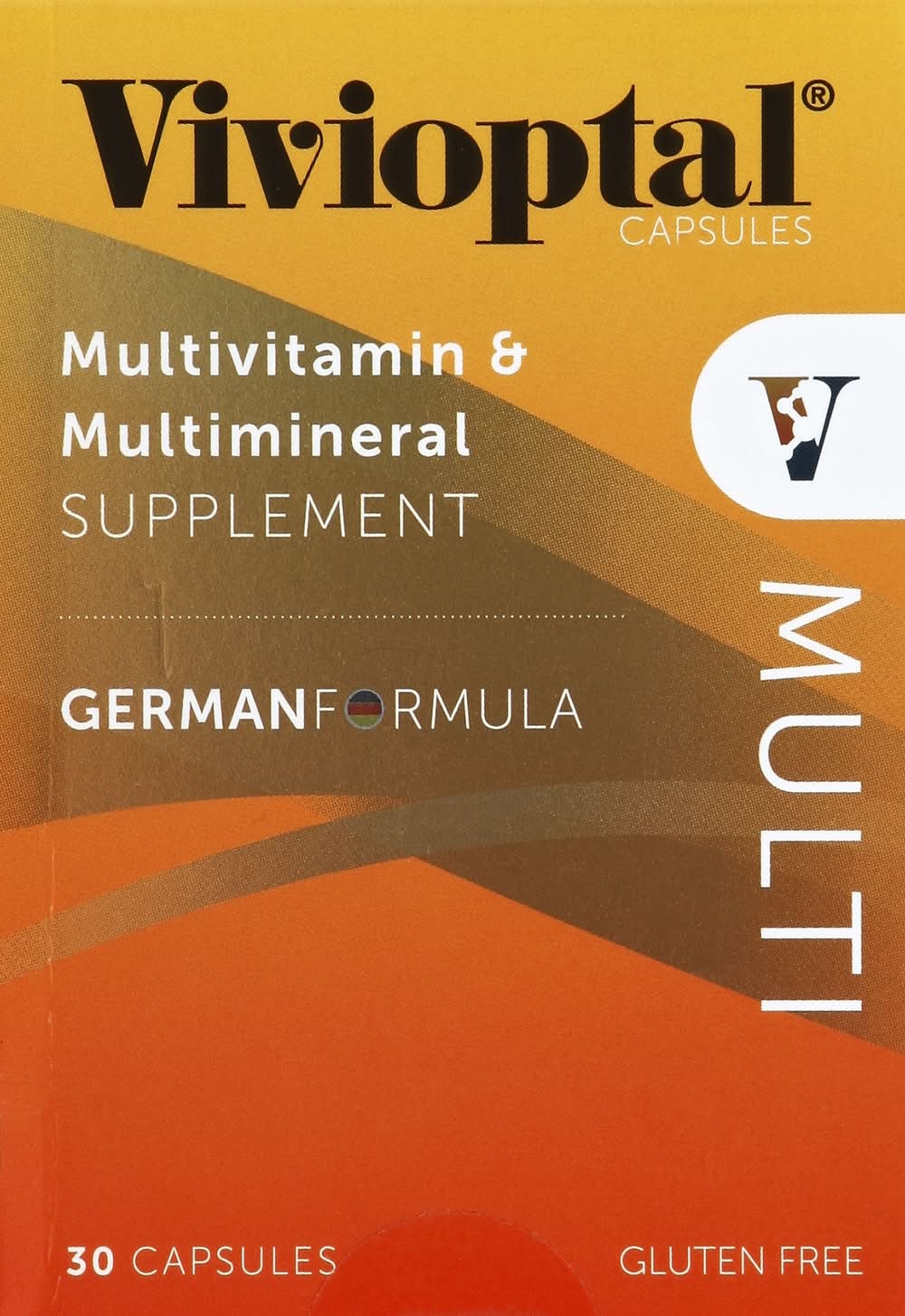 Vivioptal German Formula Multivitamin & Multimineral Capsules (2.3 oz)