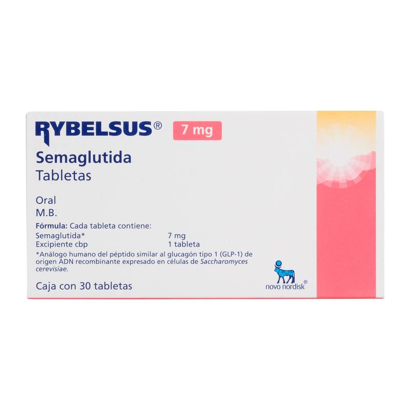 Novo Nordisk · Rybelsus semaglutida tabletas 7 mg (30 un) (30 un)