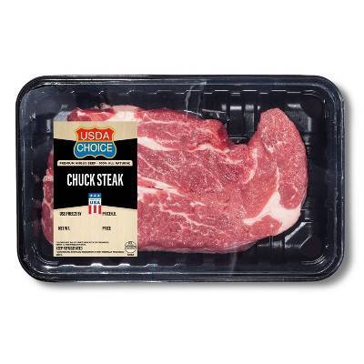 USDA Choice Angus Beef Chuck Steak (1.86 lbs)