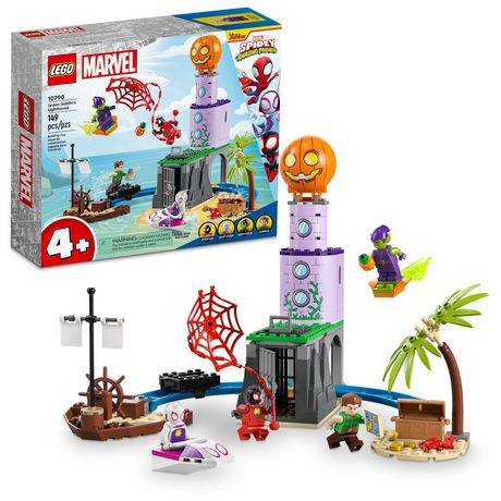 Lego Marvel Team Spidey At Green Goblin's Lighthouse Toy (149 ct) (assorted)