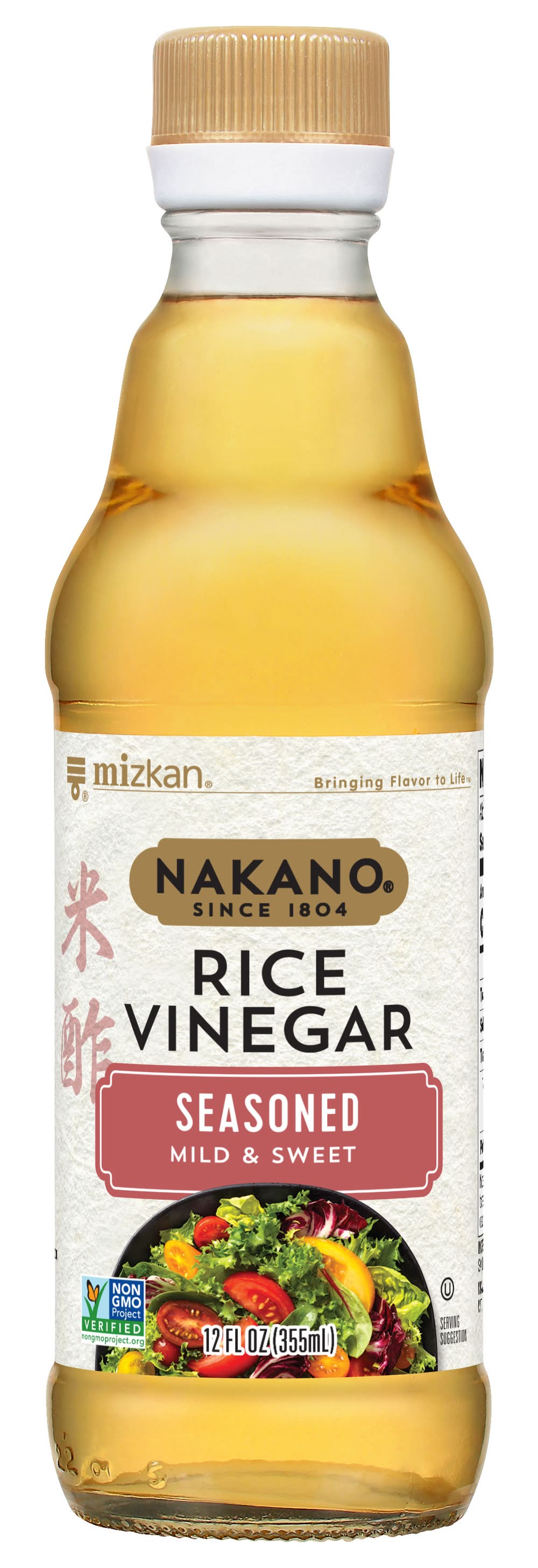 Nakano Mizkan Seasoned Mild & Sweet Rice Vinegar (12 fl oz)