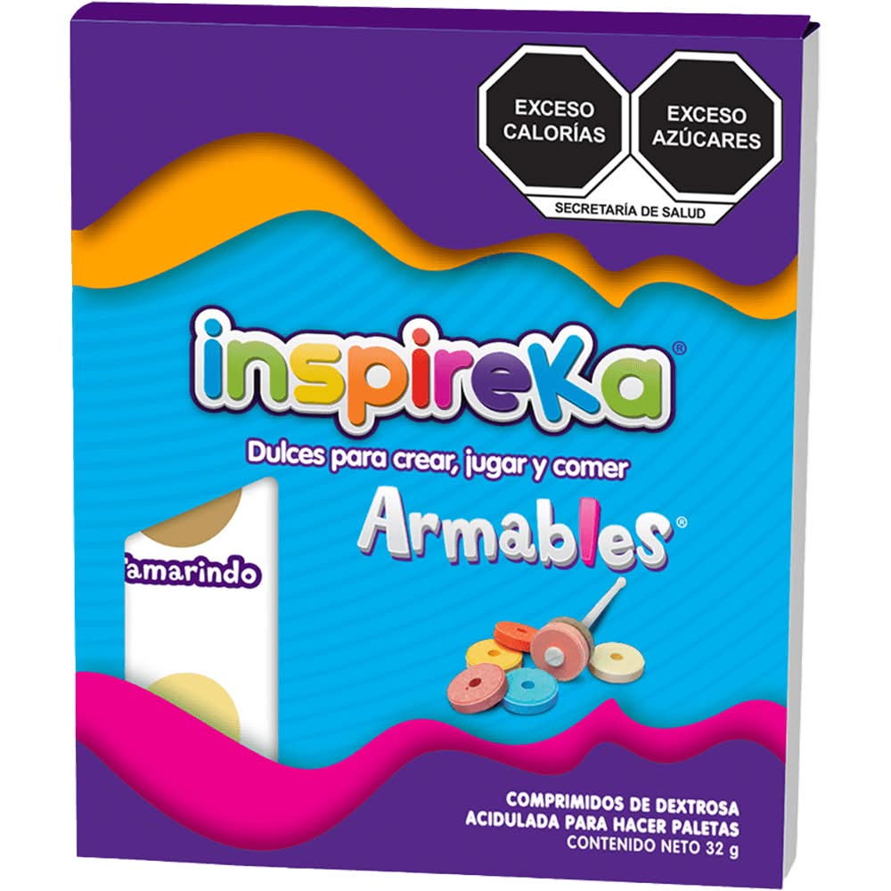 Inspireka · Dulces pastillas armables (32 g)