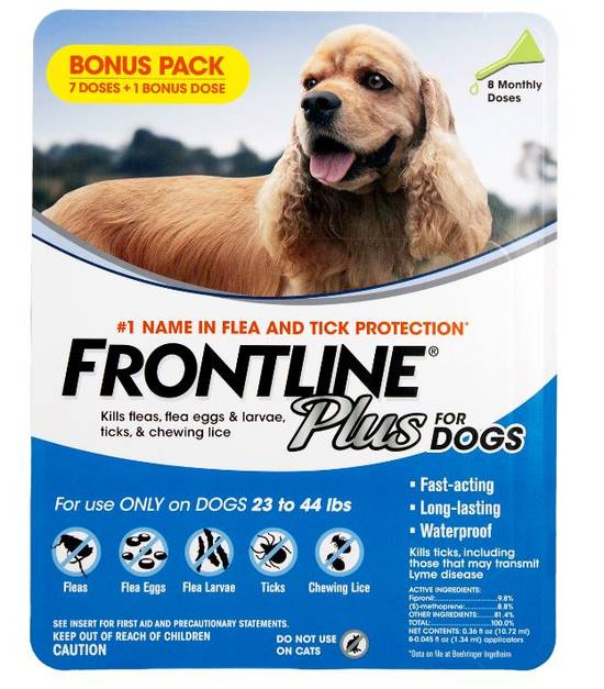 Frontline Plus Medium Dog Supply