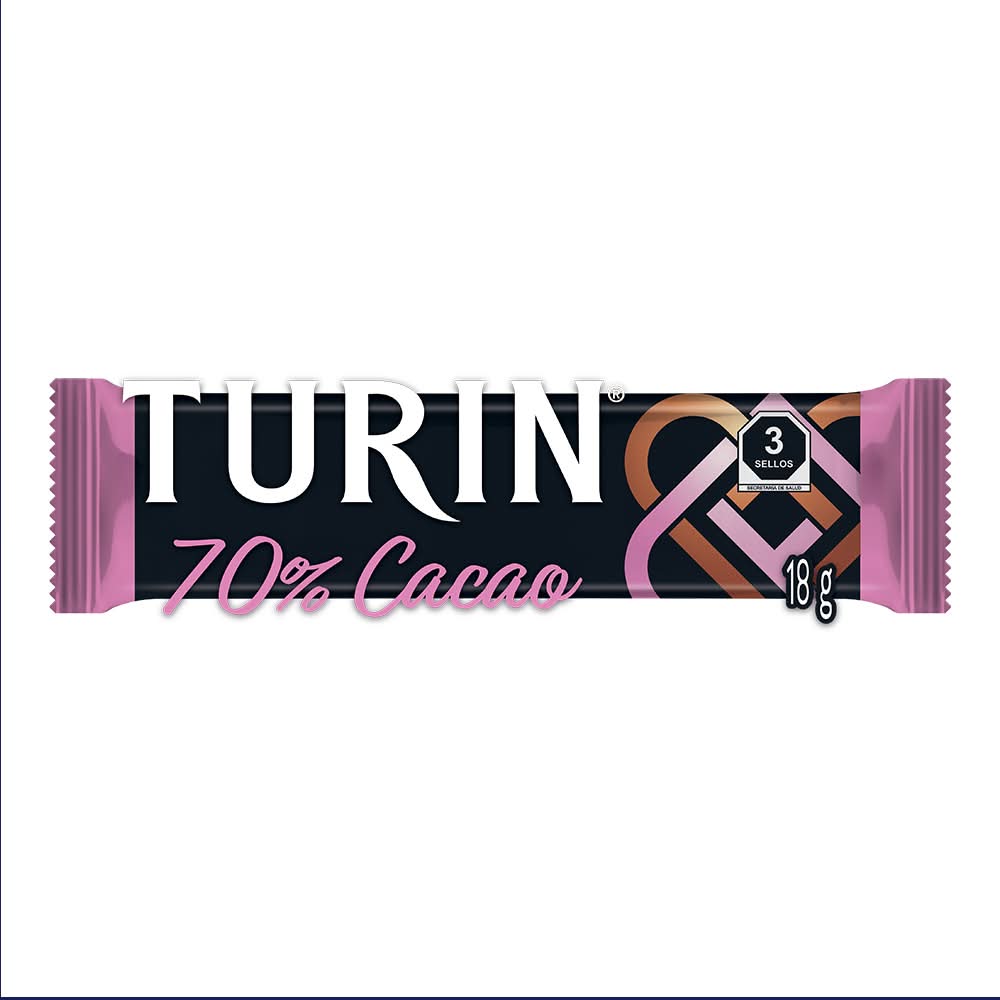 Turin · Chocolate amargo (18 g)