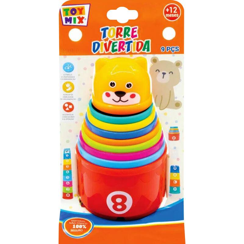 TORRE TOYMIX DIVERTIDA URSO SORTIDO