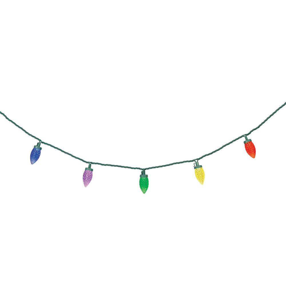 Holiday Living 25-count LED Multi-Color C9 Christmas Lights | ES72-237L