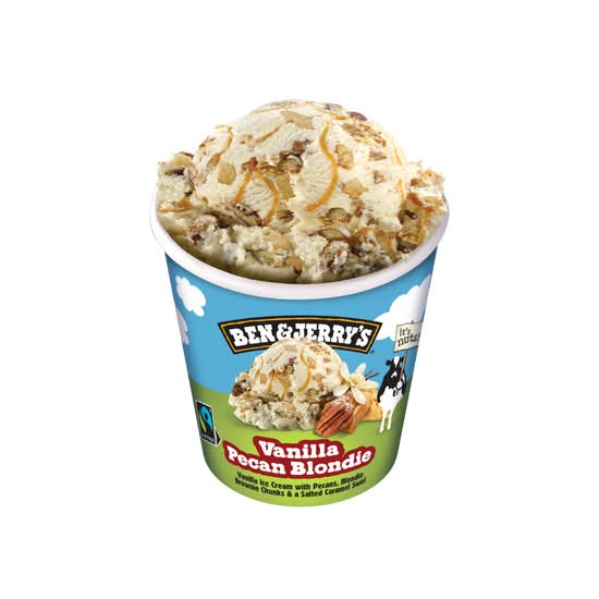 B&J Vanilla Pecan Blondie 465ml