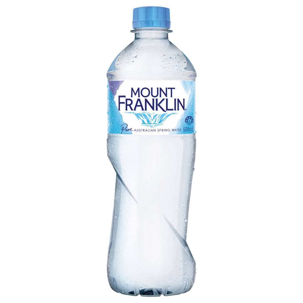 Mount Franklin Pure Australian Spring Water (600mL)