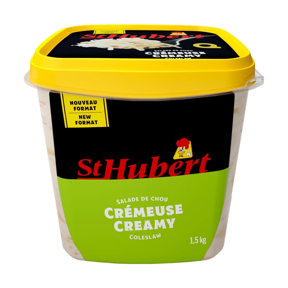 St-Hubert - Salade De Chou Crémeuse, 1,5 Kg / St-Hubert Creamy Coleslaw Salad, 1.5 Kg