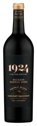 1924 Double Black Bourbon Barrel Aged Cabernet Sauvignonn 750ml Bottle