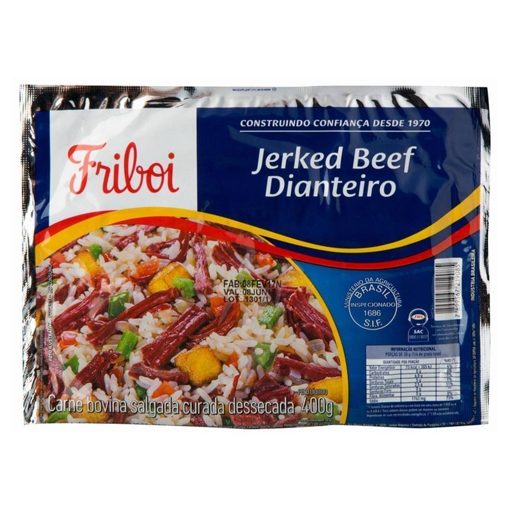 Friboi · Jerked beef dianteiro (400 g)