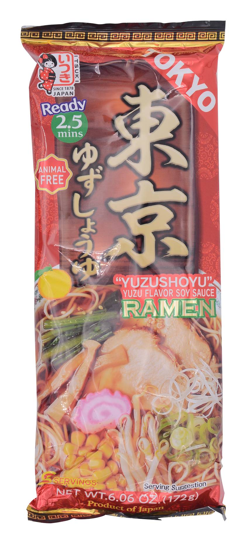 Itsuki Shoyu Soy Sauce Ramen (172g)