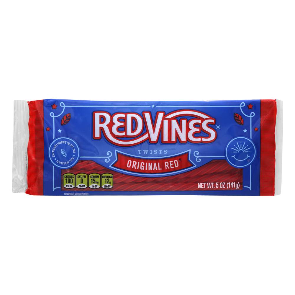 Red Vines Original Red Twists Soft & Chewy Candy (5 oz)