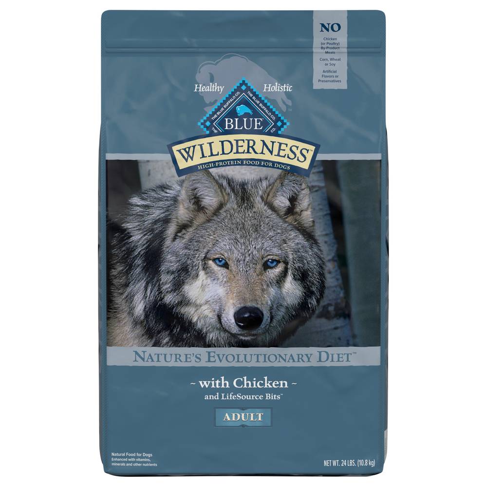 Blue Buffalo Grain-Free Natural Chicken Recipe Adult Dog Food (24 lbs)