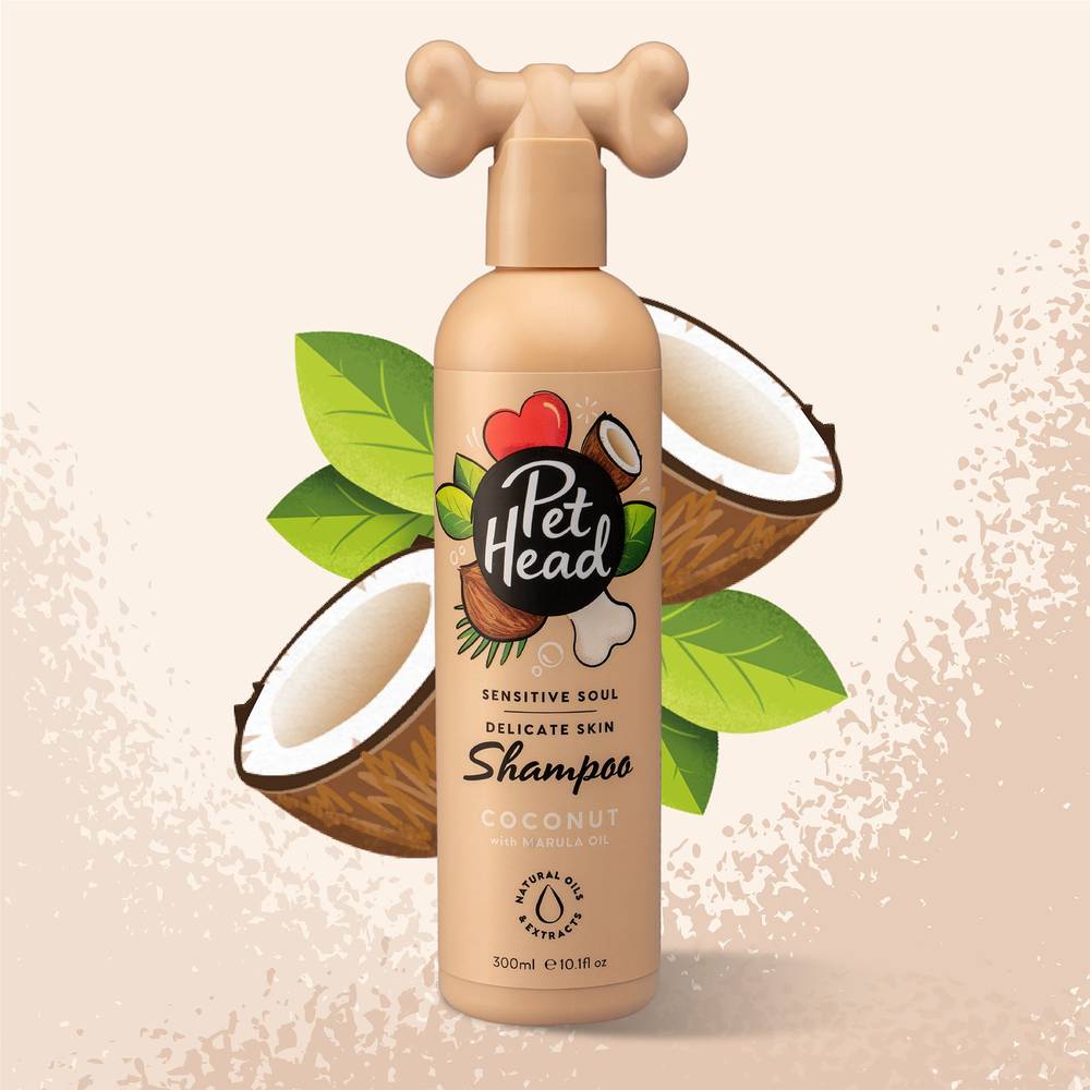 Pet Head Sensitive Soul Shampoo For Delicate Skin Dogs (coconut)