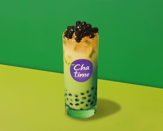 香見恨晚 ‧ 珍珠綠拿鐵 Cilantro Pearl Green Tea Latte
