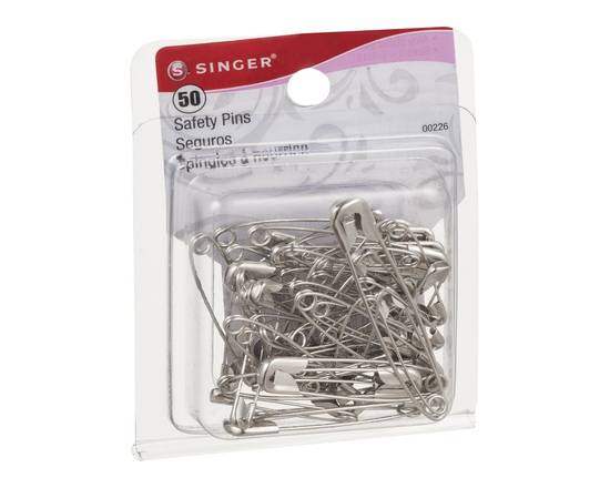 Singer · Assorted Safety Pins (50 ct)