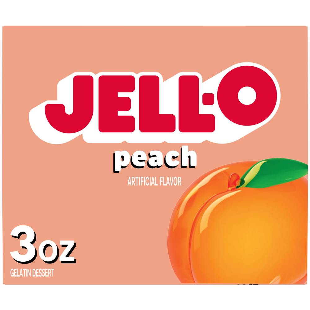 Jell-O Peach Gelatin Dessert