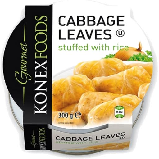 Konex Foods Cabbage Leaves Stuffed With Rice 300g