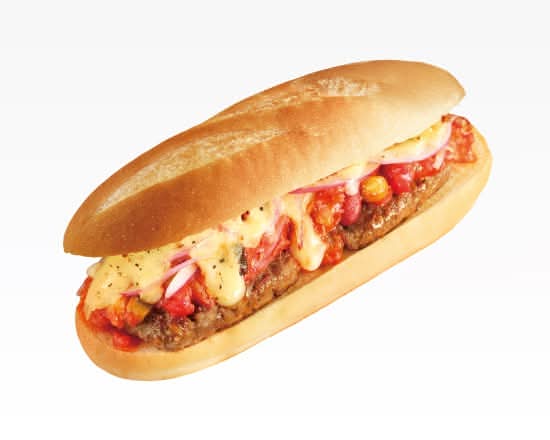 ホットサンド 大豆のミート ～チーズ＆トマト～