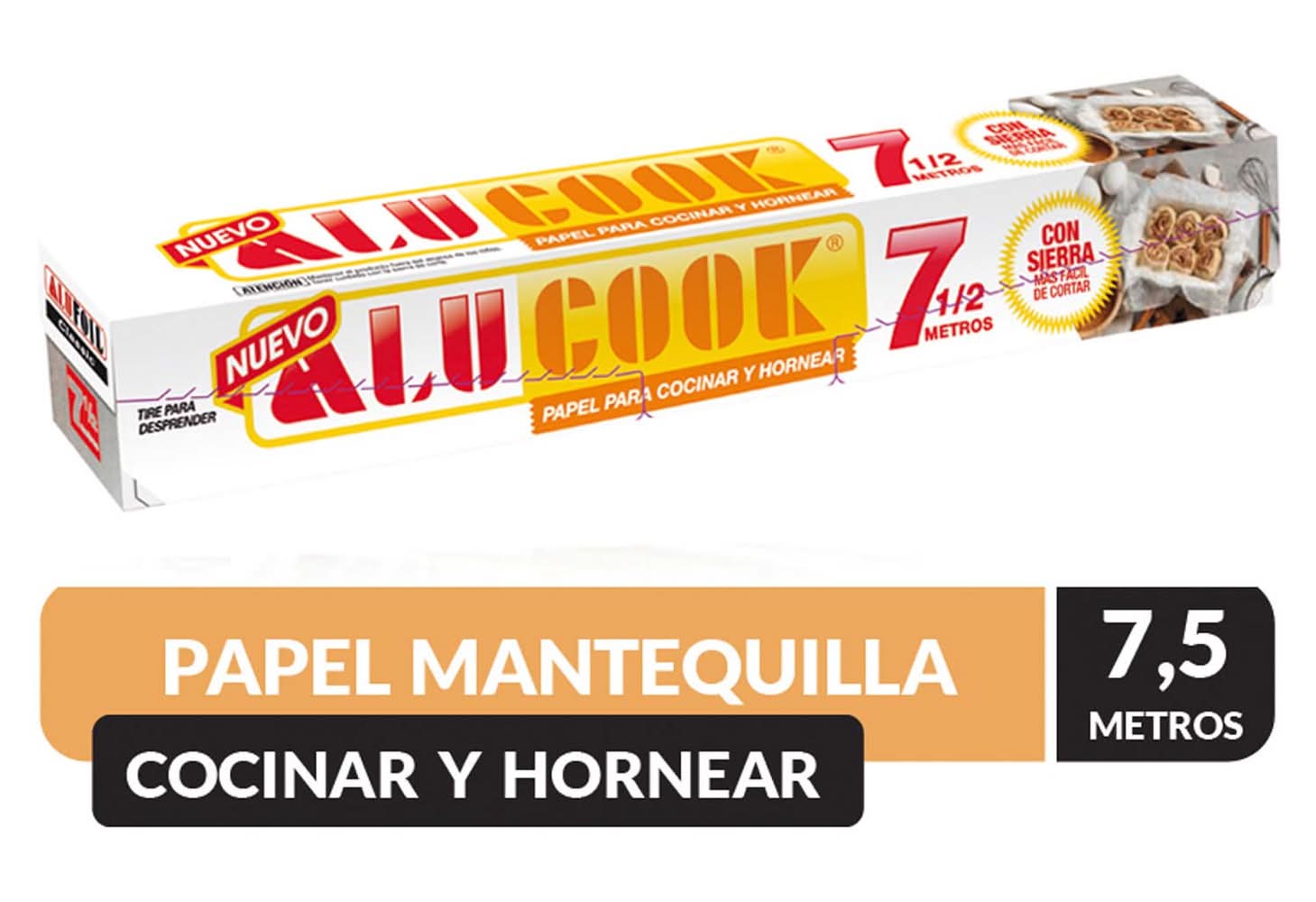 Alucook · Papel mantequilla