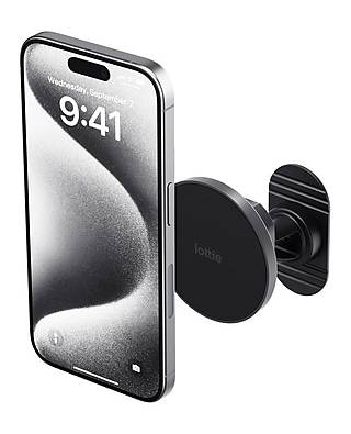 iOttie iTap 3 Magnetic Cell Phone Car Dashboard Mount, Carbon Black (ITMNCG109)