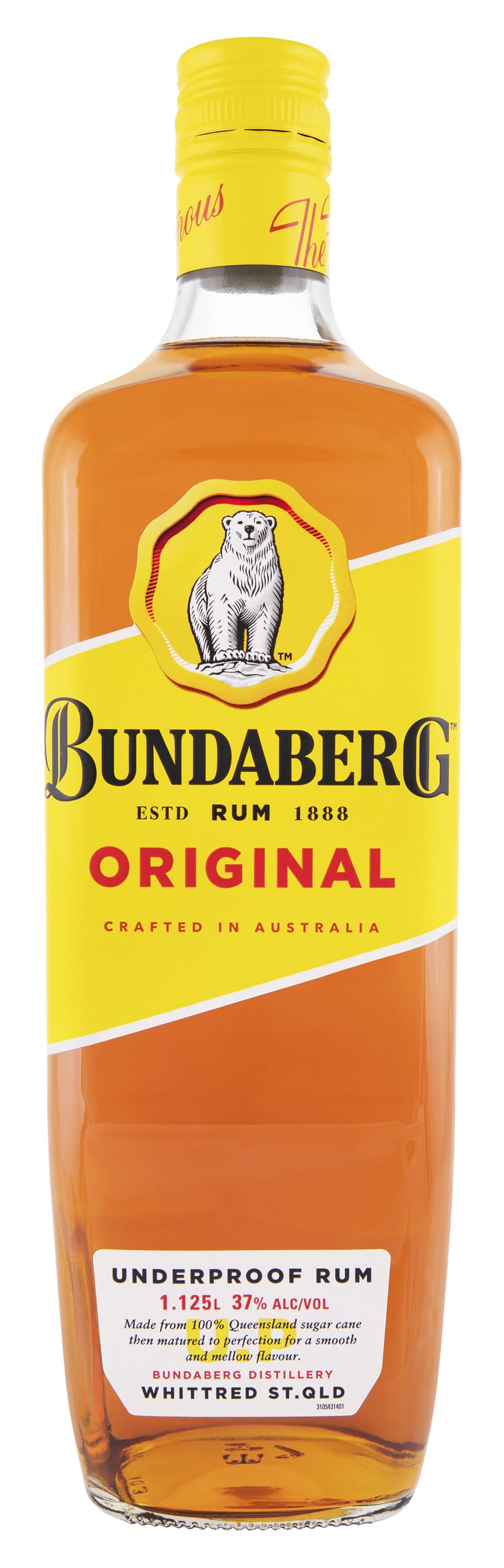 Bundaberg Original Underproof Rum (1.12L)