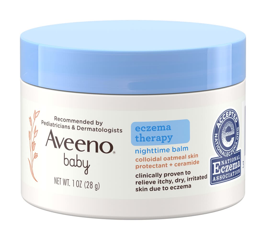 Aveeno Baby Eczema Therapy Nighttime Balm (1 oz)