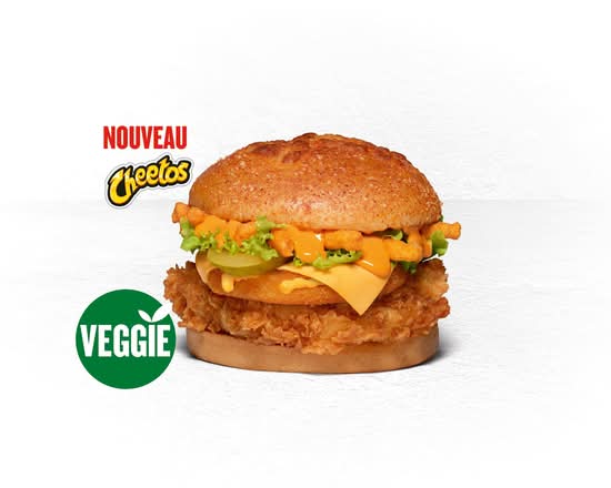 EXTRA CHEDDAR BURGER VEGGIE
