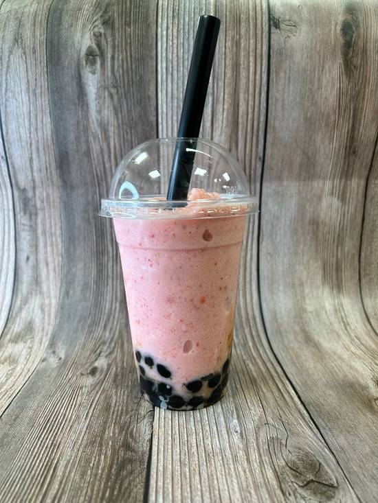 Strawberry Smoothie BOBA