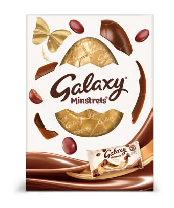 Galaxy Minstrels Large Easter Egg Chocolate (162g)