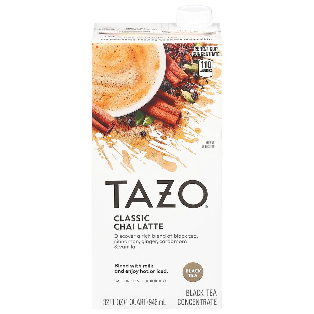 Tazo Classic Chai Latte Black Tea Concentrate (32 fl oz)