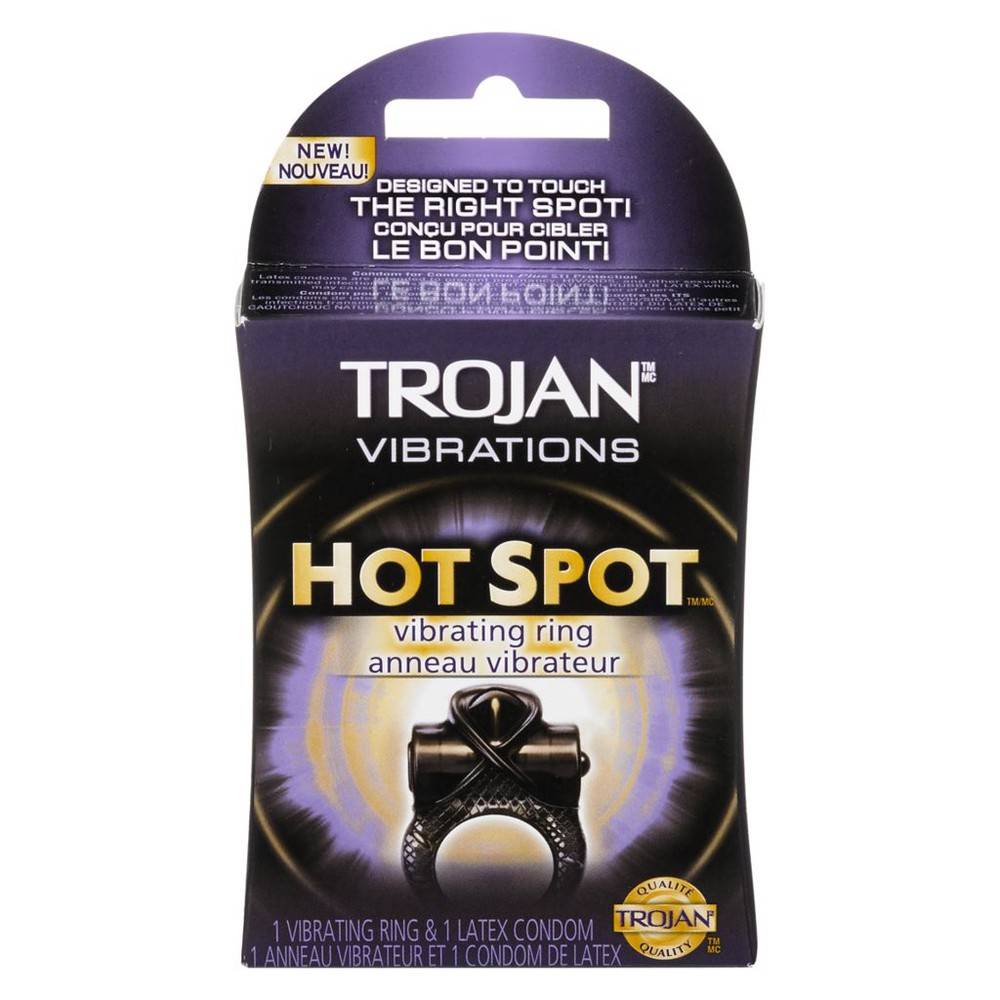 Trojan Hot Spot Vibrating Ring (1 ea)