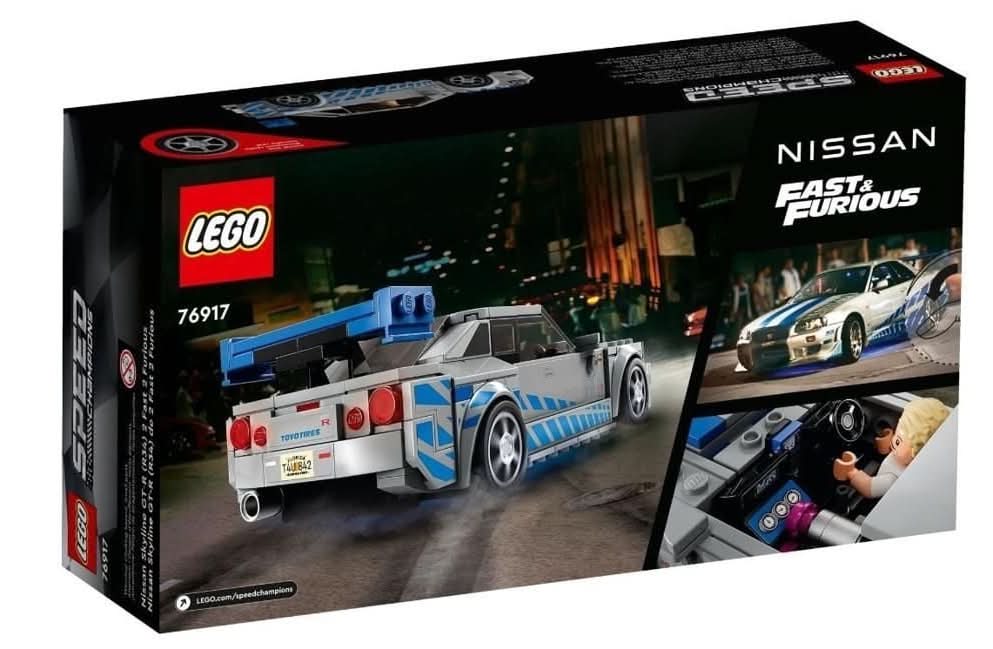 LEGO Speed Nissan Skyline GT-R z filmu „Za szybcy, za wściekli” 76917