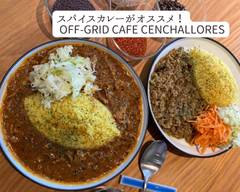 ”ス��パイスカレーがオススメ！"Off-Grid Cafe Cenchallores