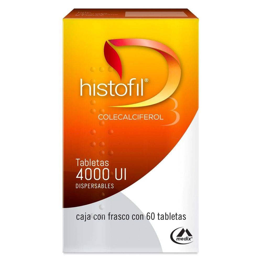 Medix histofil colecalciferol tabletas 4000 ui (60 un)
