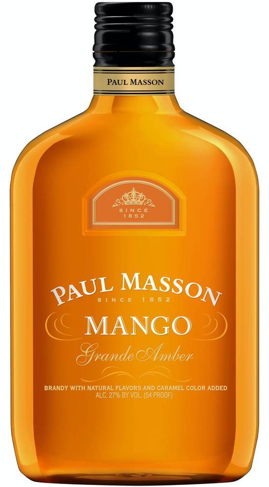 Paul Masson Grande Amber Brandy Mango (375ml bottle)