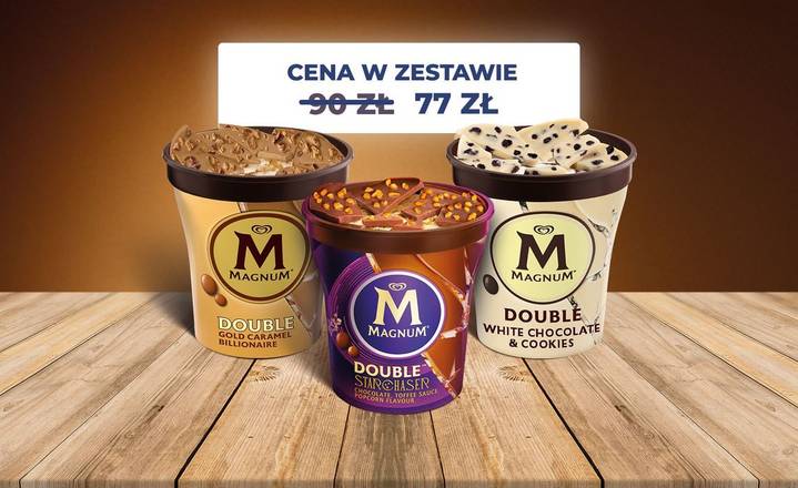 Zestaw 3 kubków MAGNUM