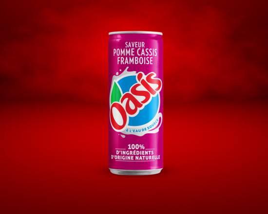 Oasis pomme cassis framboise