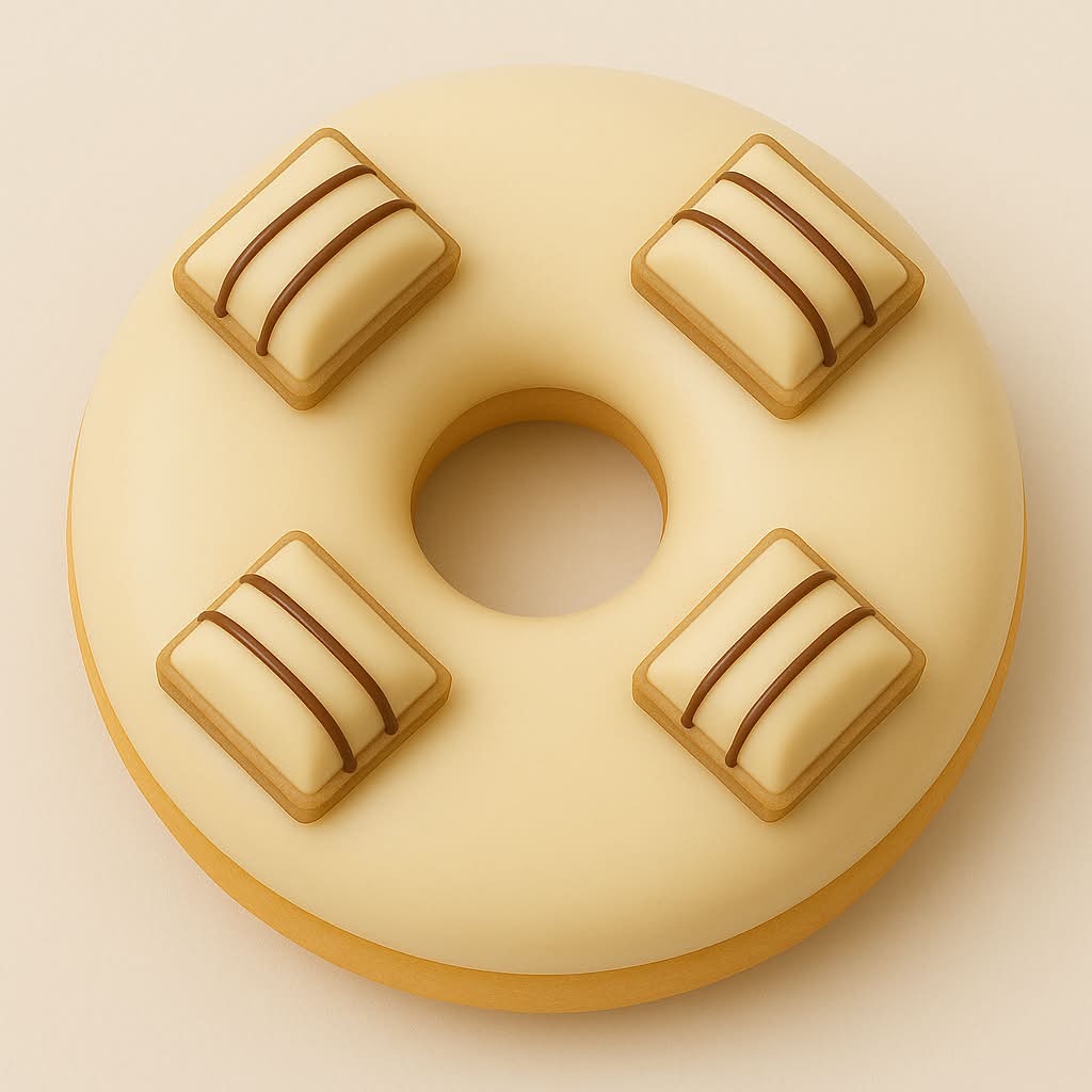 Donut Vanille Bueno White 🍩