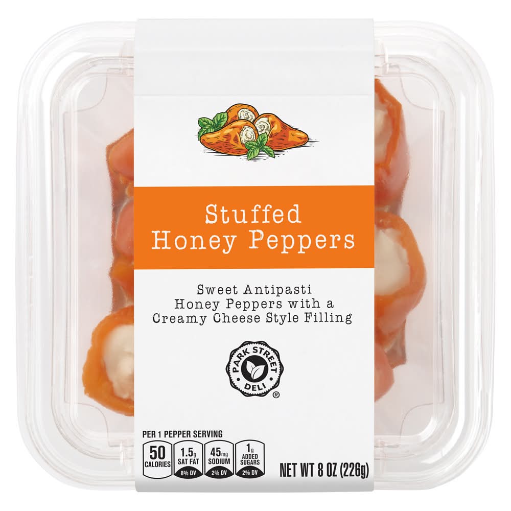 Park Street Deli Stuffed Honey Peppers (8 oz)