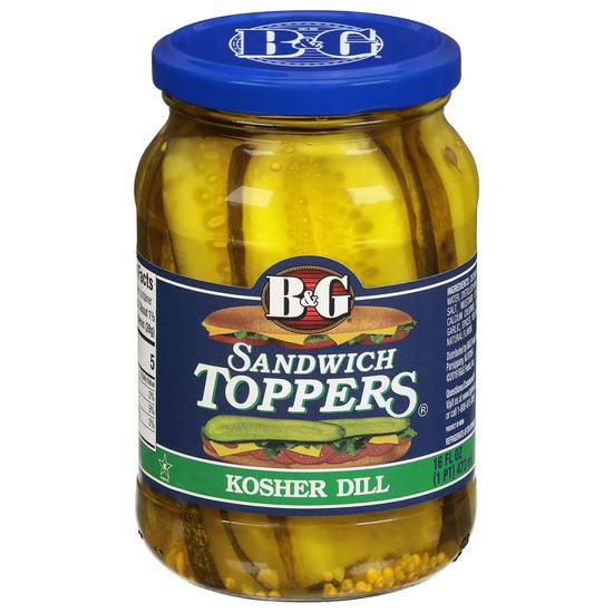B&G Sandwich Toppers Kosher Dill