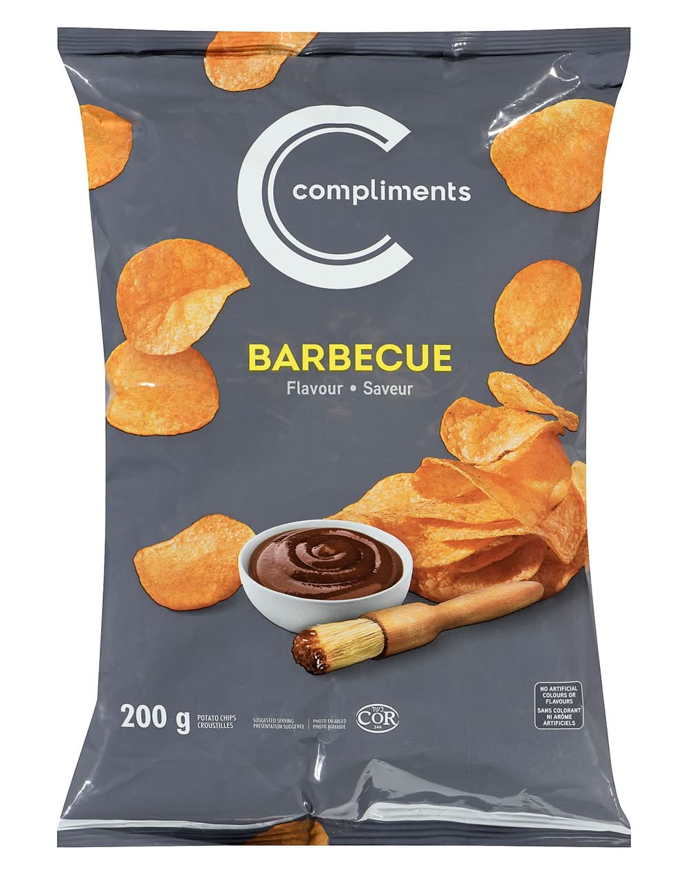 Compliments Barbecue Potato Chips (200 g)