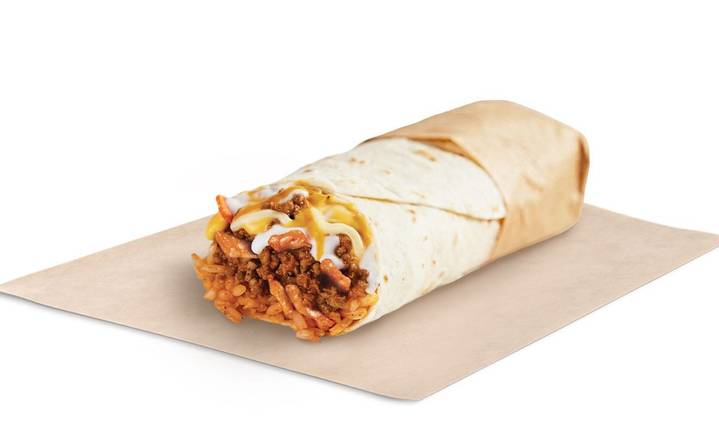 Beefy Melt Burrito