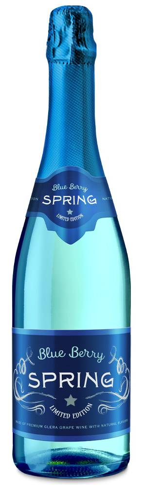 Blueberry Spring Sparkling Wine (750 ml)