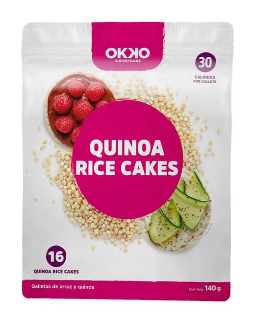 Okko Super Foods · Galletas de arroz con quinoa sin gluten (16 un)