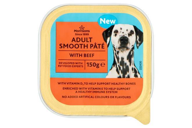 Morrisons Adult Smooth Pâté with Beef 150g