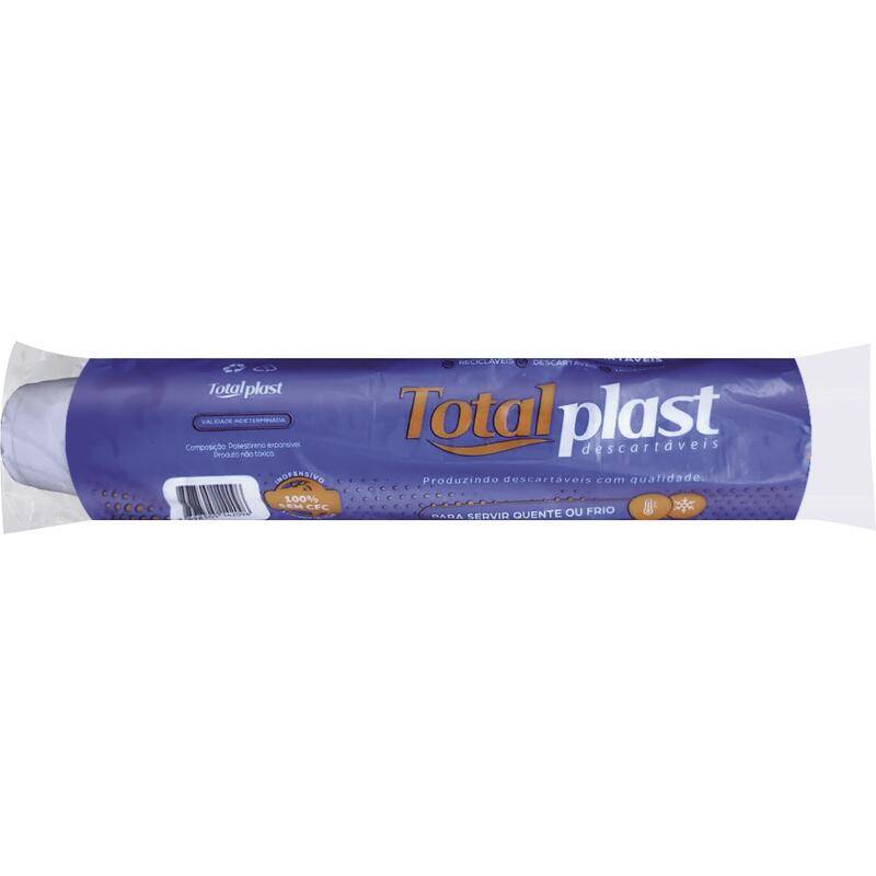 Totalplast copo de isopor térmico (20x120ml)