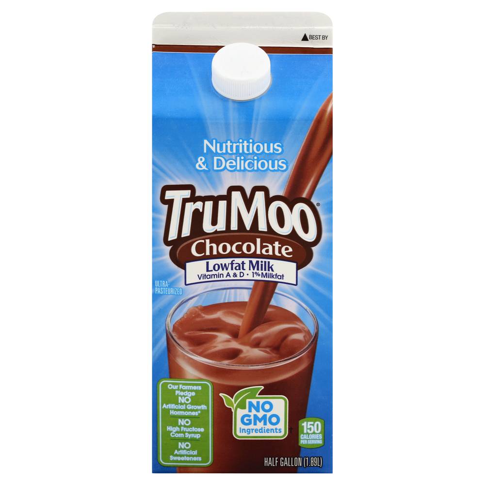 Trumoo Lowfat Chocolate Milk With Vitamin a & D (0.5 gal)